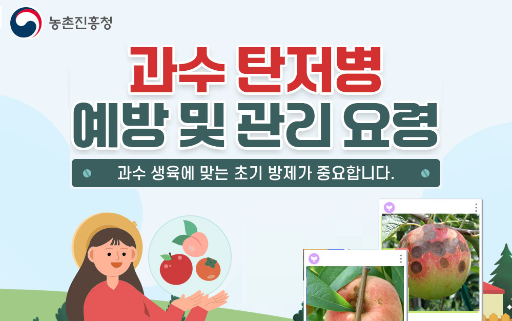 과수탄저병 예방 및 관리요령